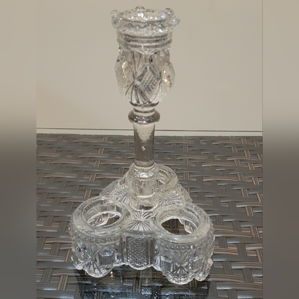 Elson- Crystal Candle Holder - Picture 3 of 5